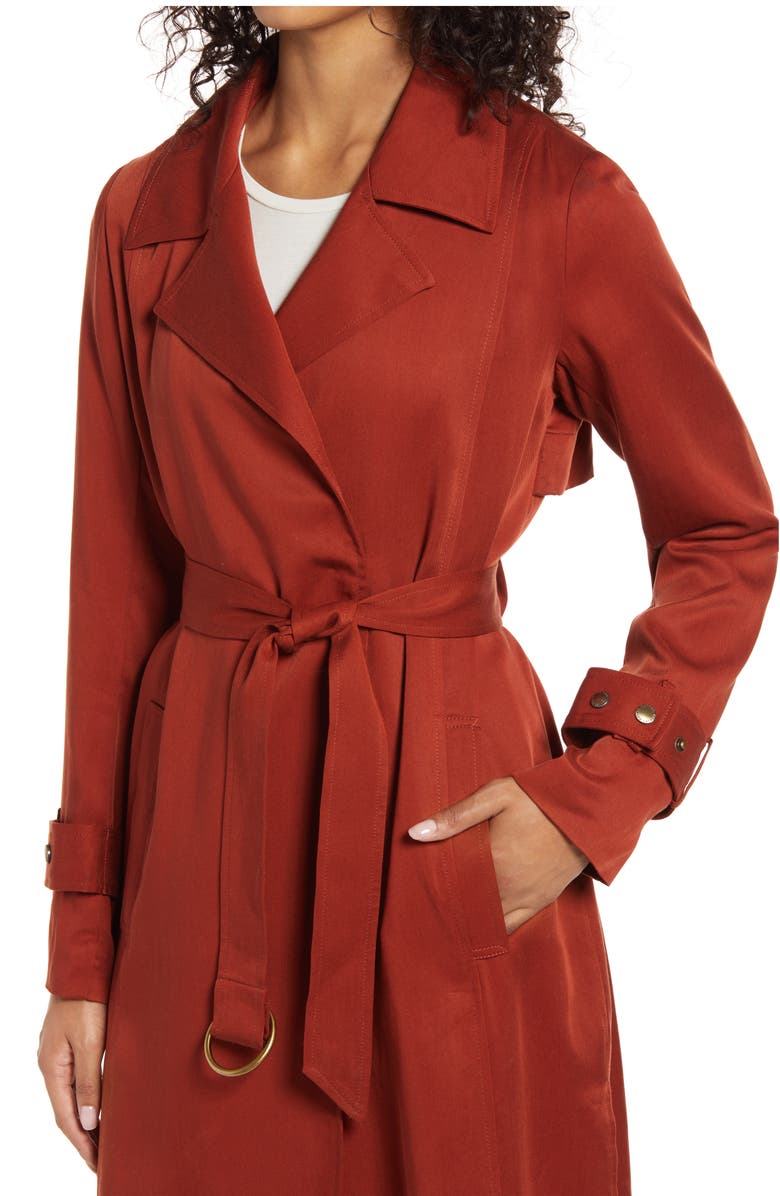 Sam Edelman Belted Trench Coat, Alternate, color,