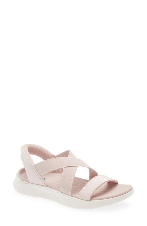 <p>Swift-Fit Go Walk Flex Glimmer Up Sandal (Women)</p>