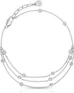 Ettika Fine Details Cubic Zirconia Anklet