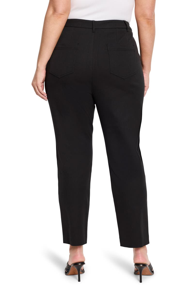 NIC+ZOE Copley Ankle Straight Leg Pants, Alternate, color, Black Onyx