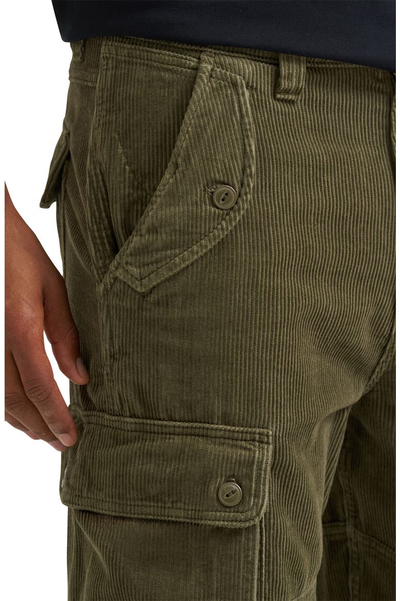 Casey Jones Cotton Corduroy Cargo Pants, Alternate, color, IVY GREEN