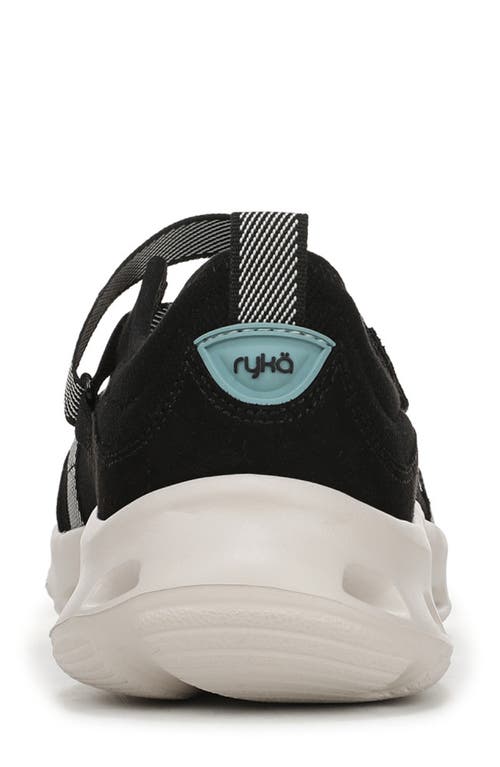 Ryka Women's Activfoam Mary Jane Walking Sneakers In Black