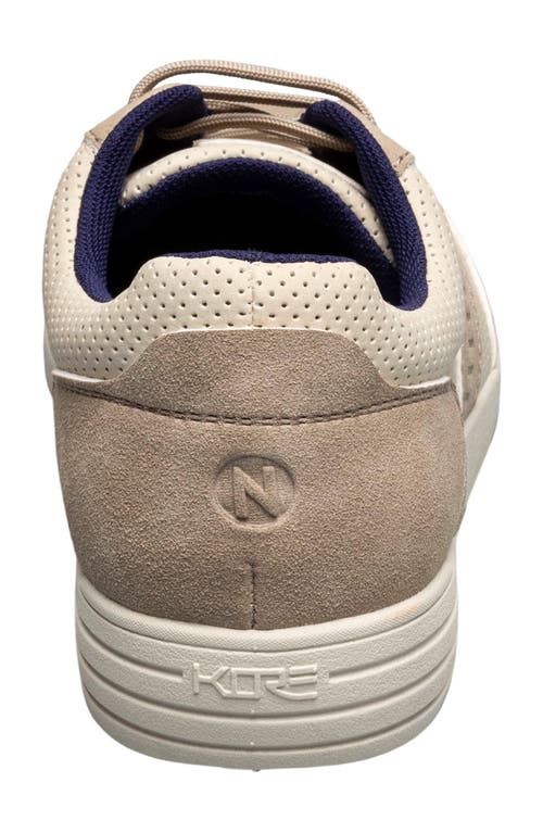 Nunn Bush Kore City Walk Court Sneaker In Taupe Multi