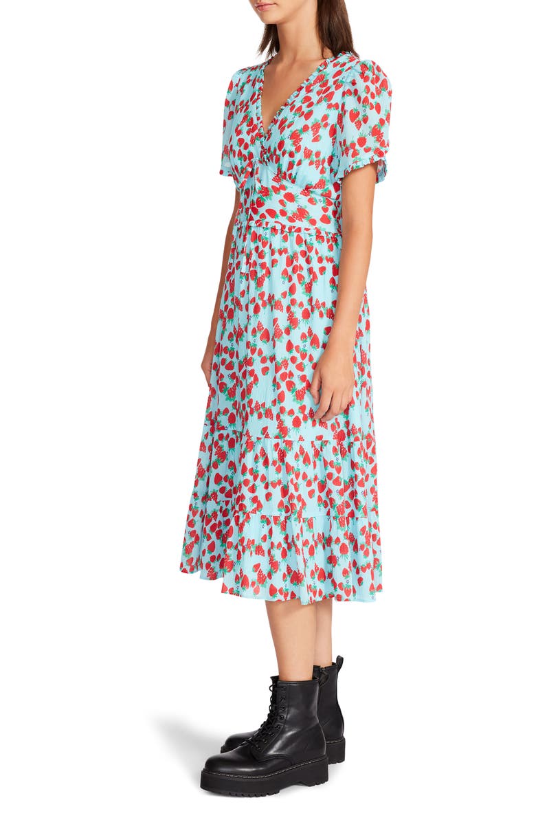 Betsey Johnson Strawberry Fields Midi Dress | Nordstromrack