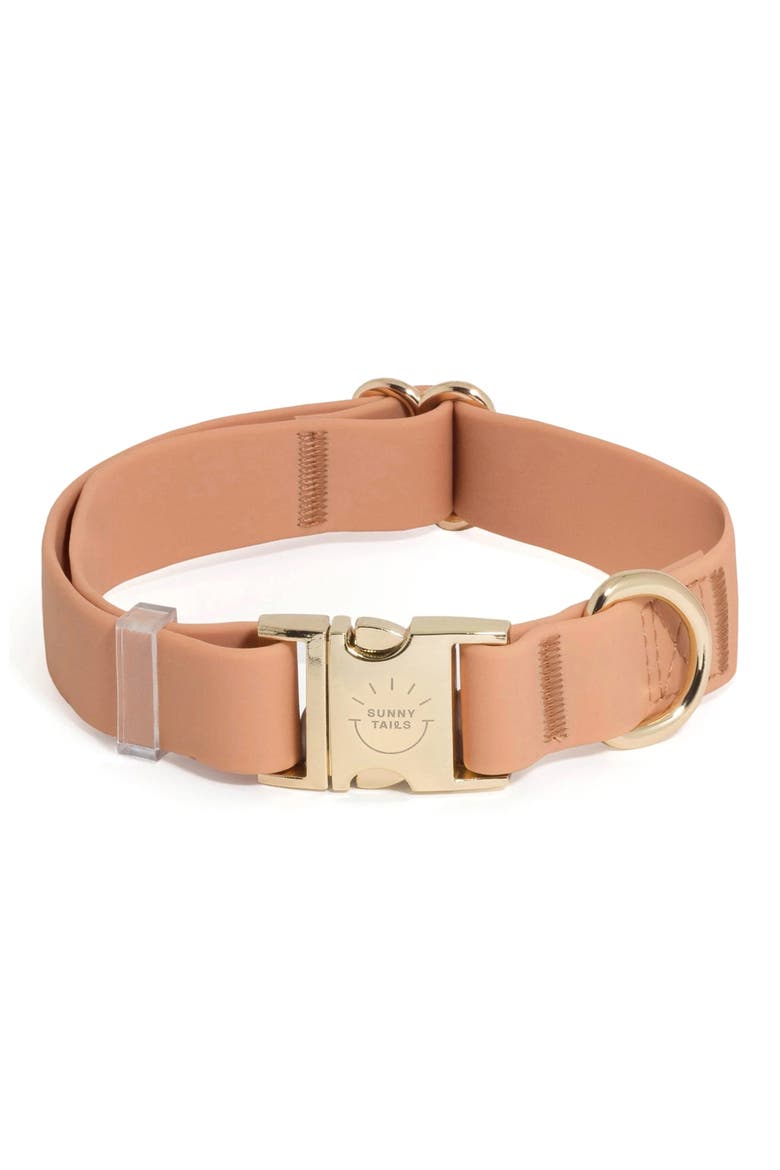 Cloud Waterproof Dog Collar, Main, color, CHAI BROWN