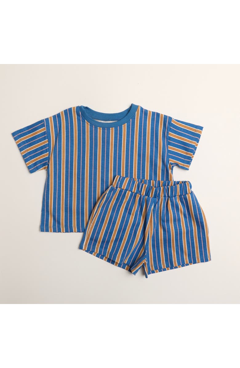 Winnie + Crew Toby Set, Main, color, Vallarta Blue Vertical Stripe