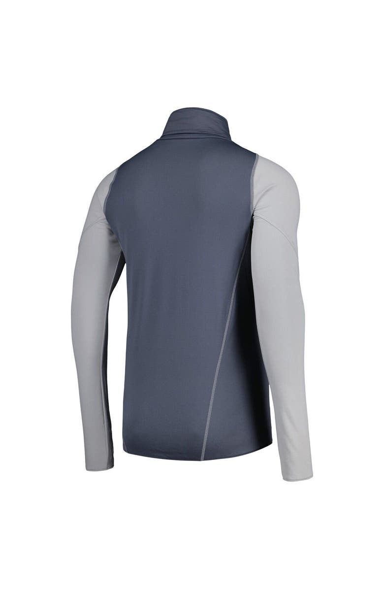 adidas Men's adidas Gray FC Dallas Warm Raglan COLD.RDY Top, Alternate, color, Gray