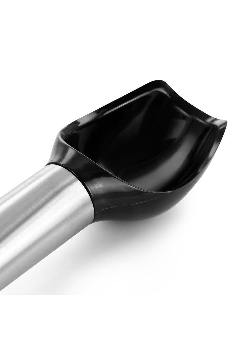 Baldwyn Stainless Steel and Plastic Ice Cream Scoop, Alternate, color, Black