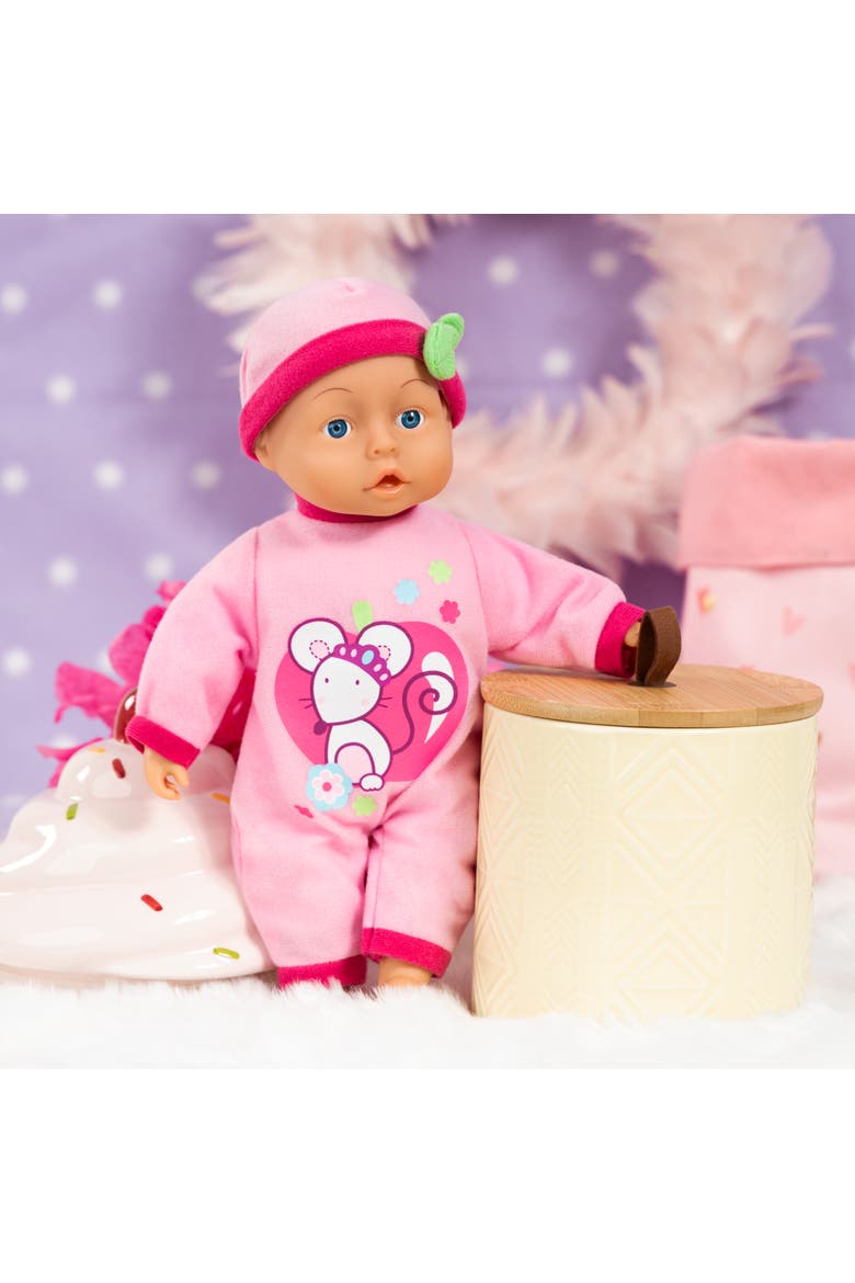 First Words Baby Doll, 13 Inch Mouse, Alternate, color, Multicolored
