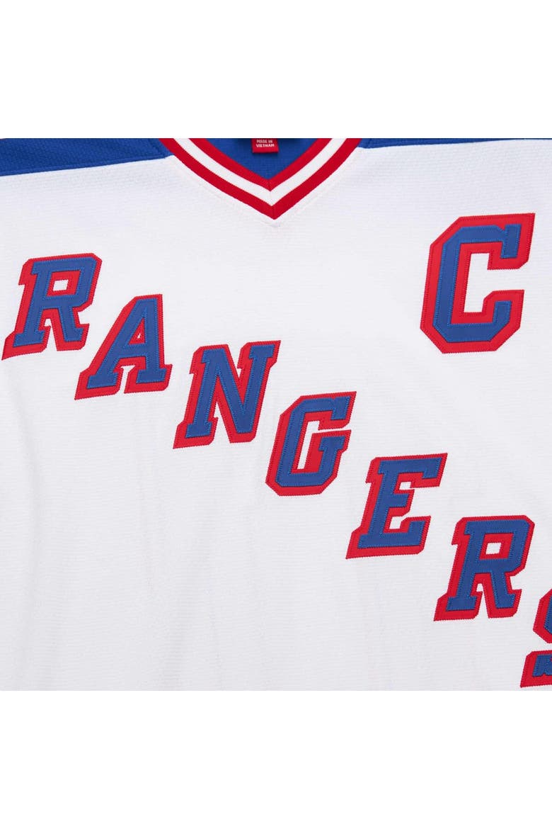 Men's Mark Messier White New York Rangers 1993-94 Power Play Jersey, Alternate, color, White