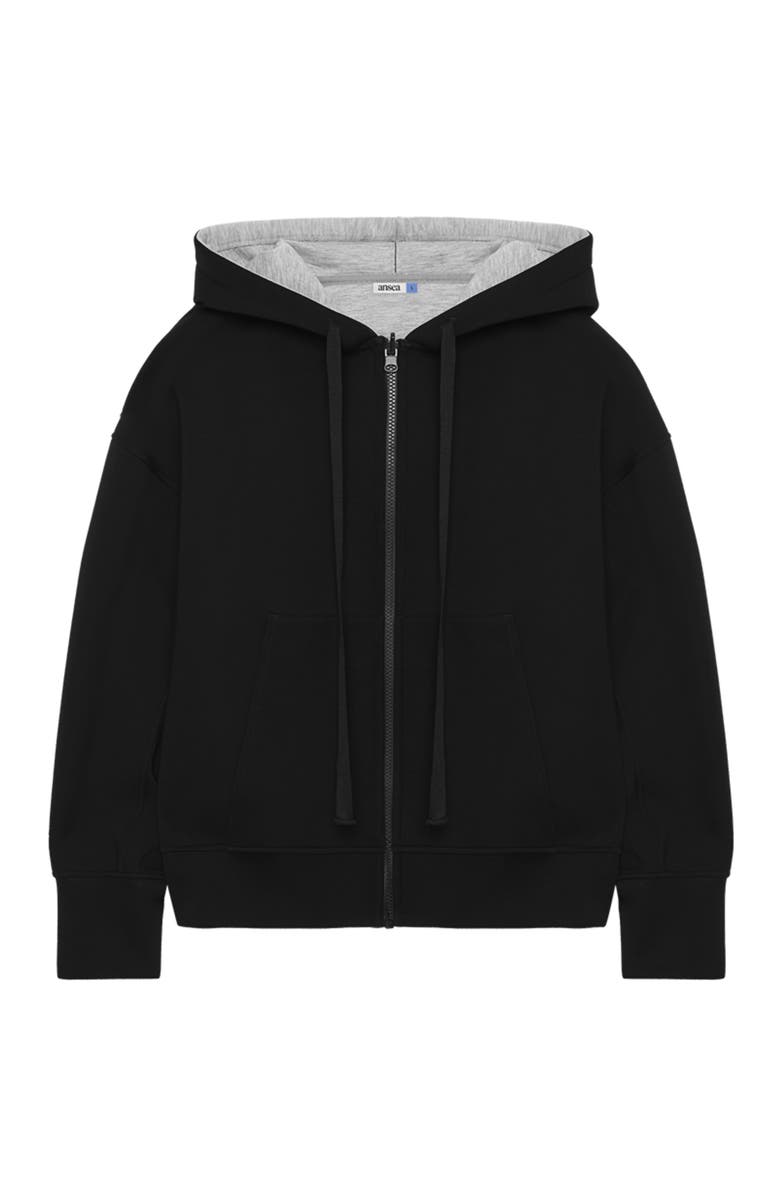Ansea The Reversible Hoodie, Alternate, color, Black/Gray