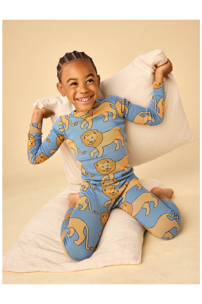Goodnight PJ Set, Alternate, color, Lion