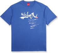 Quiksilver Young Guns Impaired Oversize Graphic Cotton T-Shirt