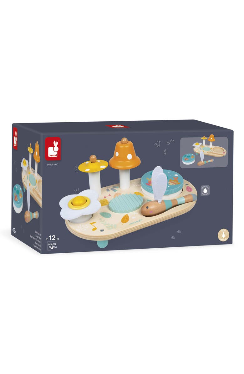 Janod Pure Musical Table Toy, Alternate, color, Multi