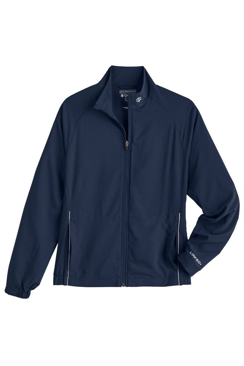 Men's Outpace Sport Jacket, UPF 50+ Sun Protection, Alternate, color, Navy