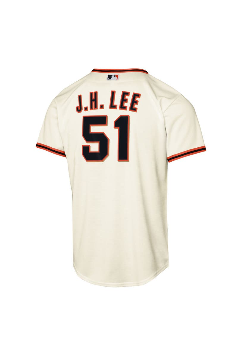 Nike Youth Nike Jung Hoo Lee Cream San Francisco Giants Home Replica Player Jersey, Alternate, color, Cream