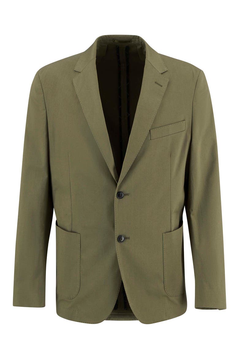 Bellamy Tailored Fit Stretch Cotton Blazer, Alternate, color, OLIVE