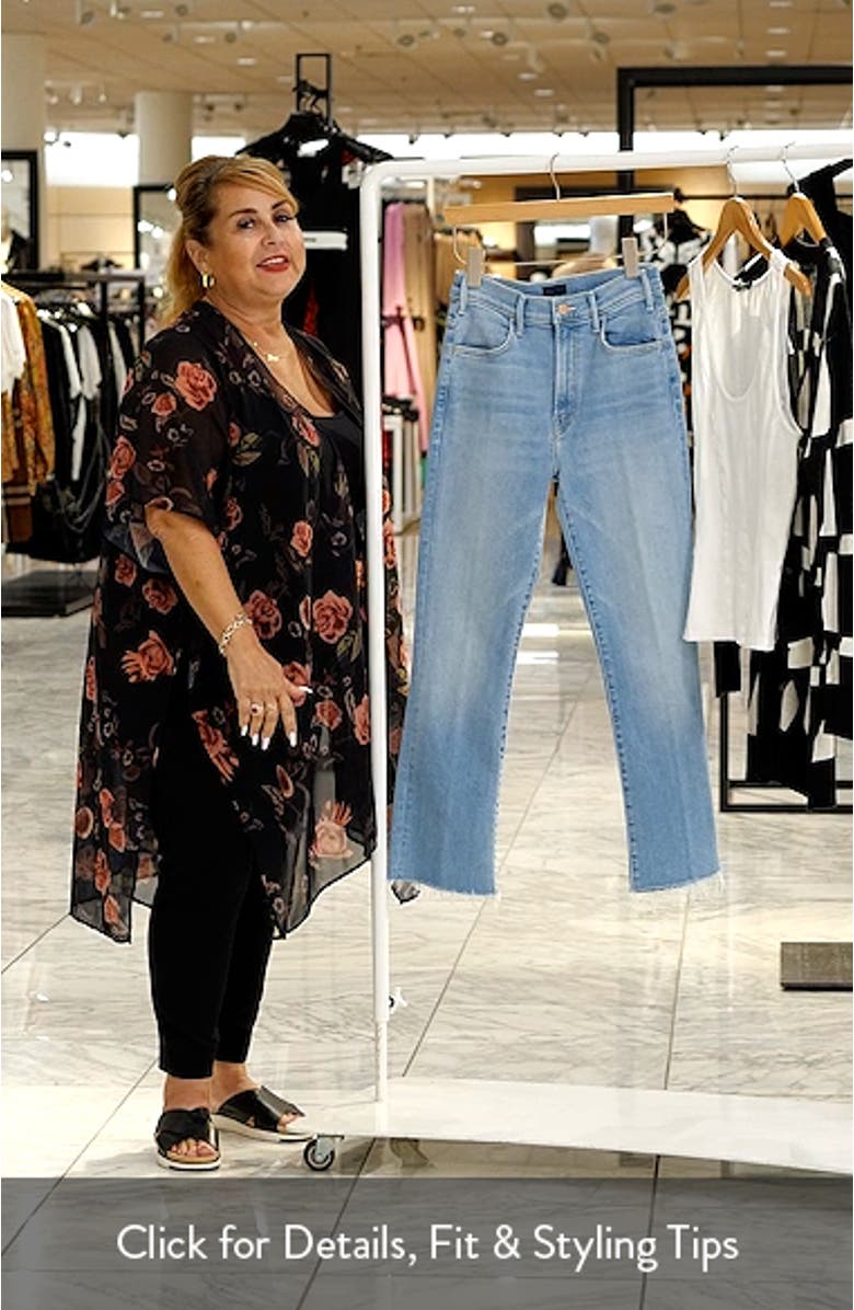 The Hustler Frayed Ankle Jeans, sales video thumbnail