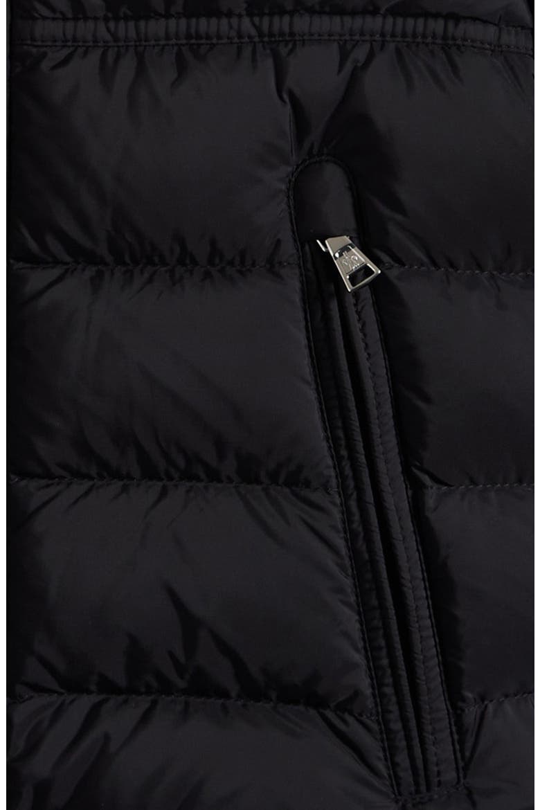 Kids' New Byronf Water Repellent Down Puffer Jacket with Detachable Faux Fur Trim, Alternate, color, BLACK