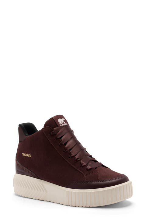 Ona Ave Waterproof Zip Mid Leather Sneaker