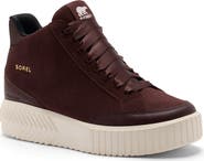 SOREL Ona Ave Waterproof Zip Mid Leather Sneaker