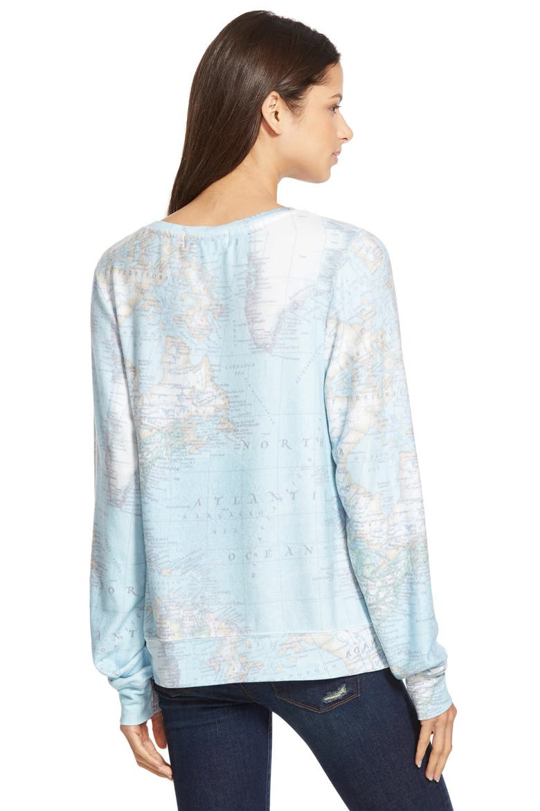 'Baggy Beach Jumper - Jet Lagged' Pullover, Alternate, color, MULTI