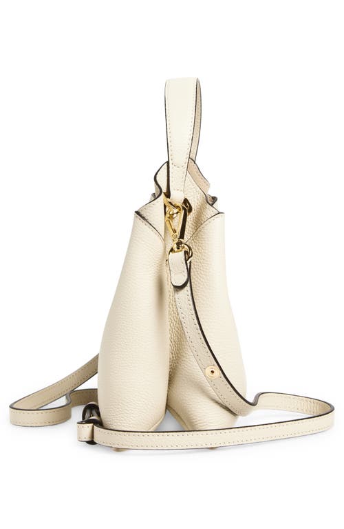 Ree Projects Elieze Leather Top Handle Bag In Sand