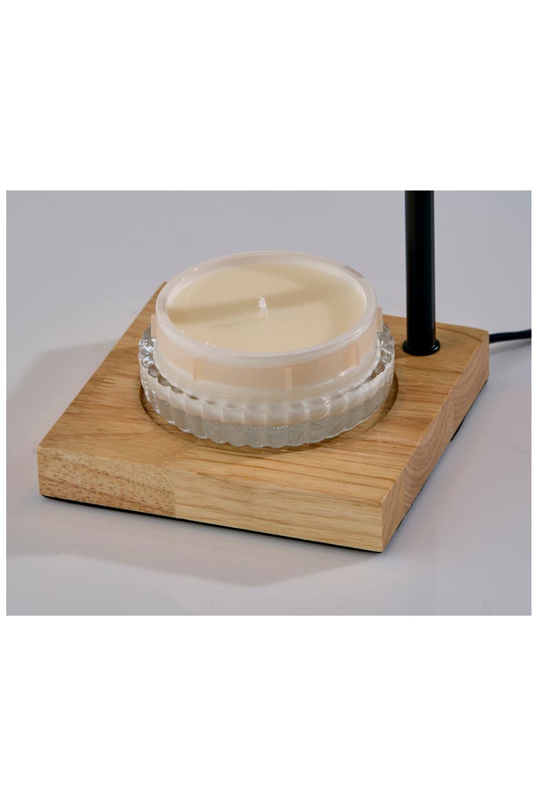 Ridgley Candle Warmer Lamp, Alternate, color, BLACK