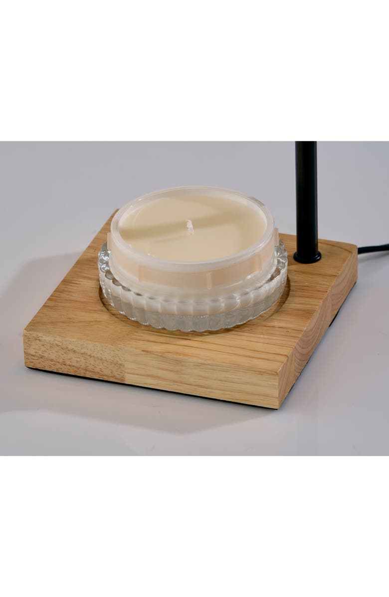 ADESSO LIGHTING Ridgley Candle Warmer Lamp, Alternate, color, Black