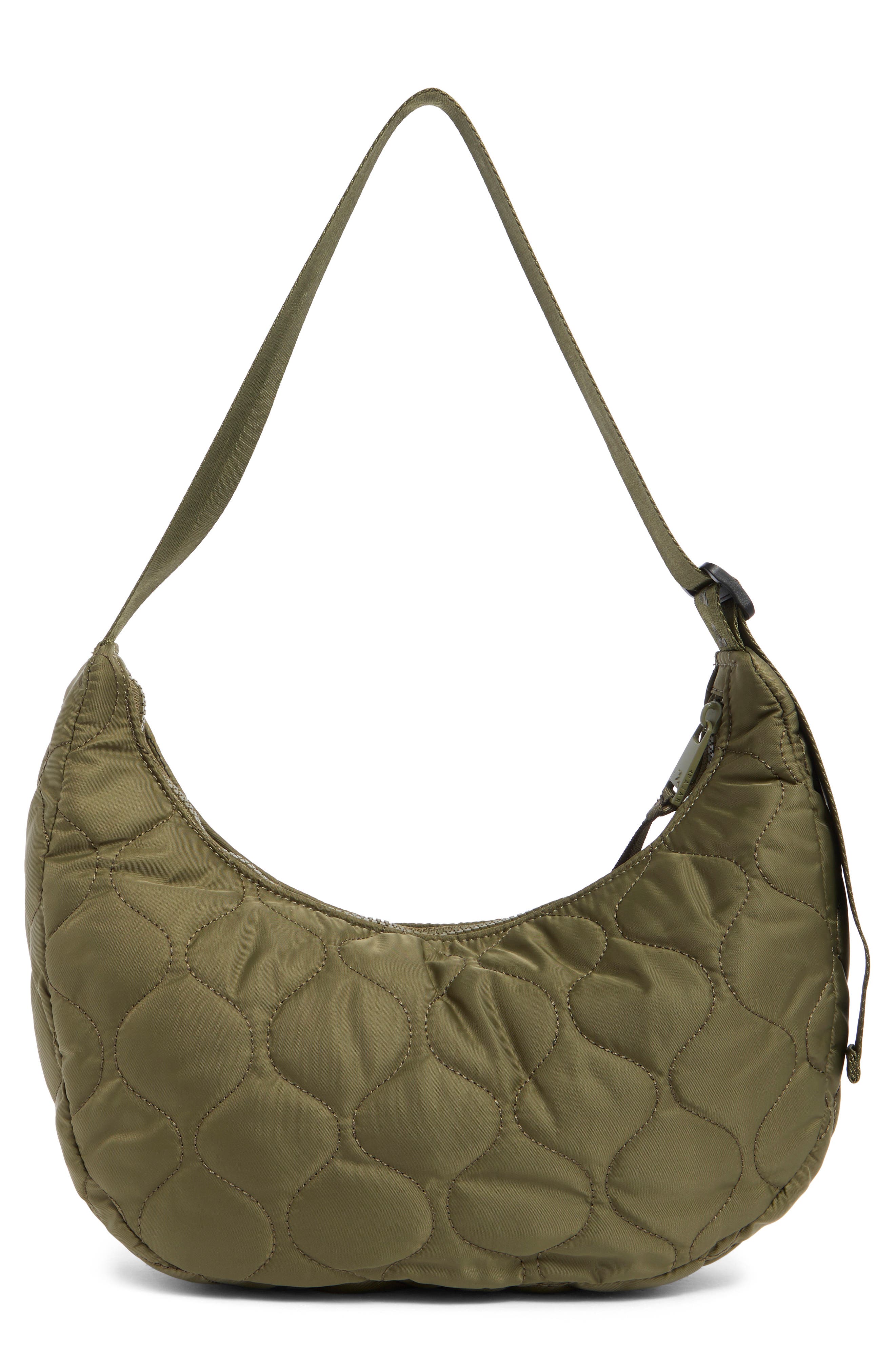 Pajar Quilted Hobo Tote Bag, Alternate, color, 