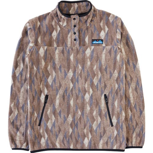Kavu Cavanaugh Fleece Jacket In Brown
