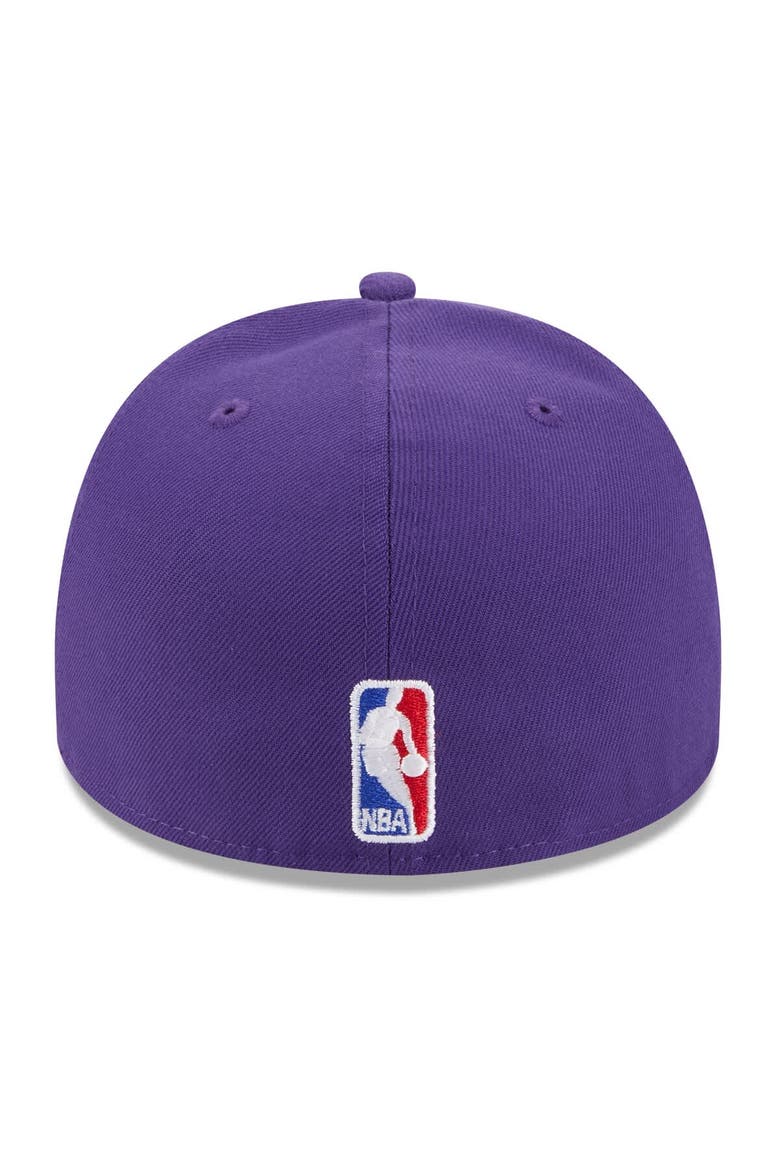 Men's New Era Purple Los Angeles Lakers 2025 NBA Draft A-Frame 59FIFTY Fitted Hat, Alternate, color, Purple
