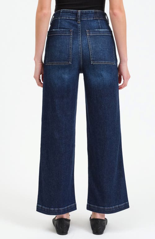 Shop Daze Pleaser High Waist Crop Jeans In Deep Kiss