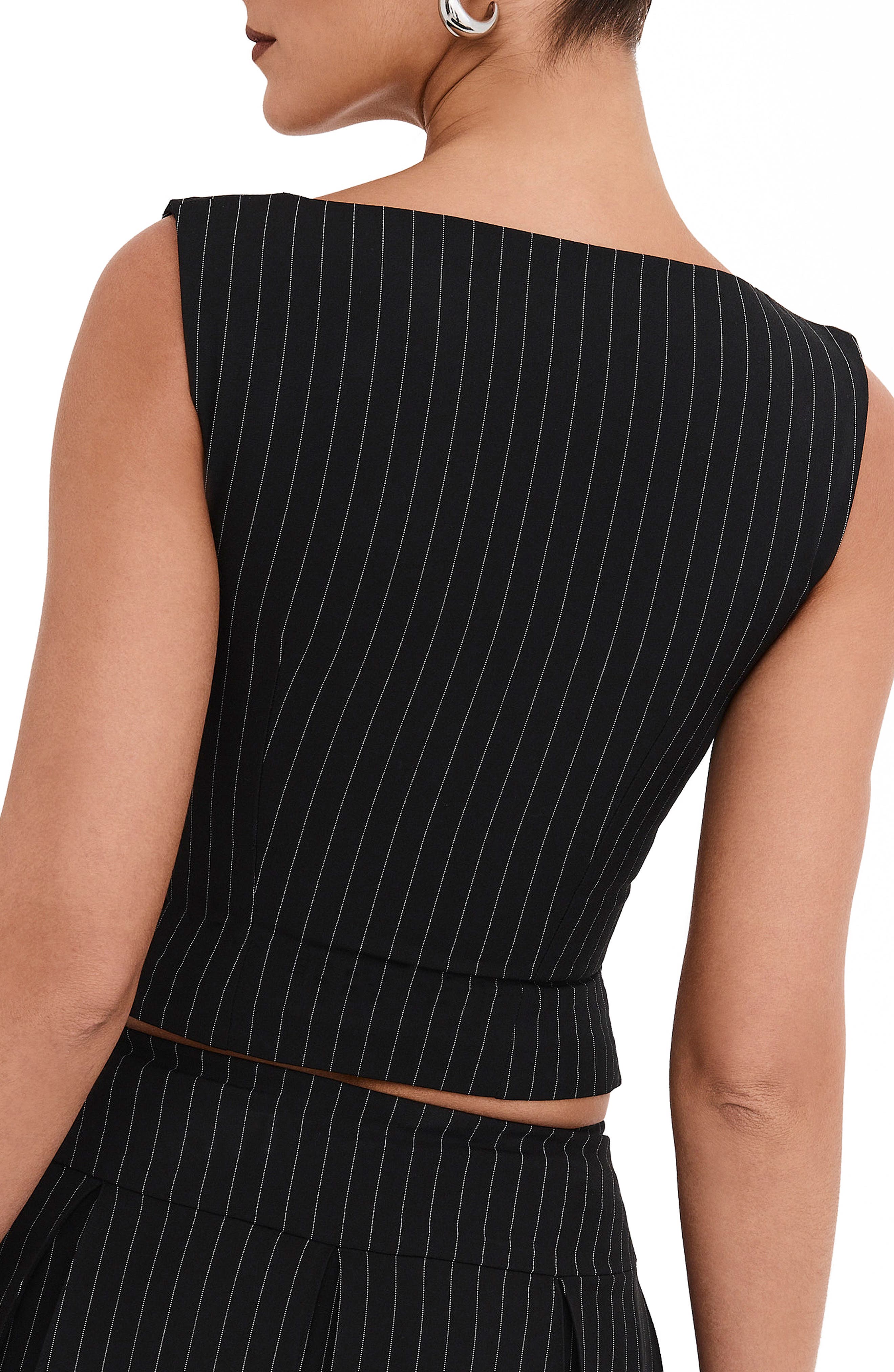 Pinstripe Corset - image 2
