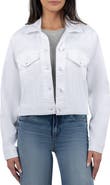KUT from the Kloth Angela Crop Denim Jacket