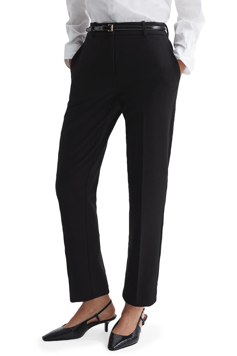 Gabi Slim Fit Pants, Main, color, BLACK