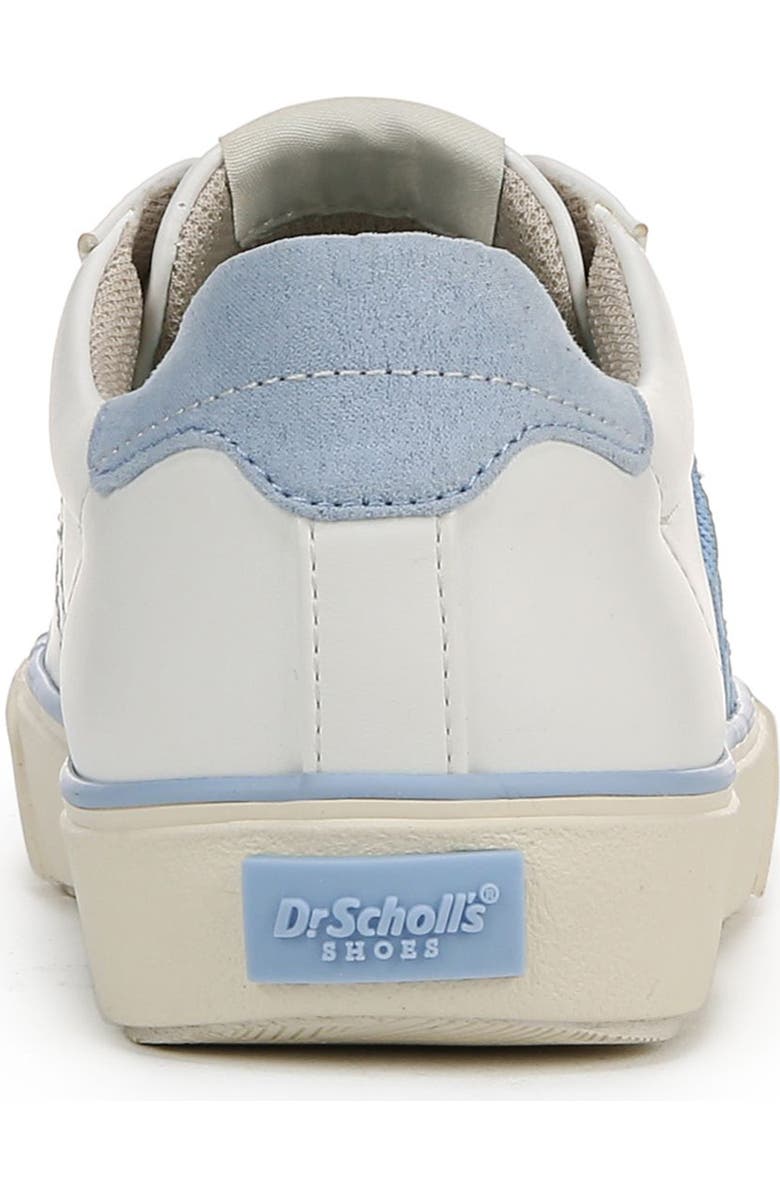 Dr. Scholl's Offline Lace-Up Sneaker - Wide Width Available, Alternate, color, White/ Blue