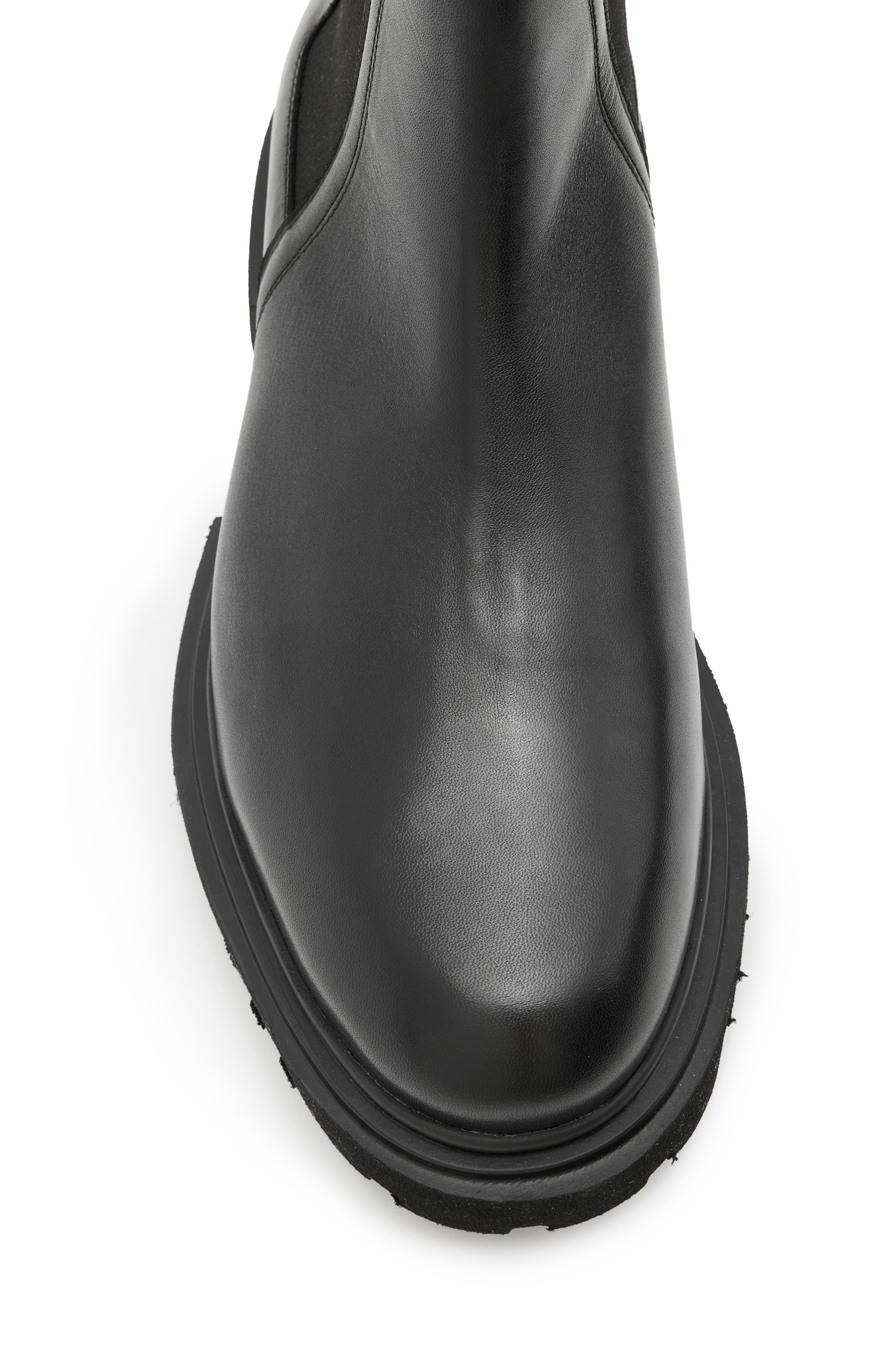 AllSaints Chelsea Boot, Alternate, color, Black