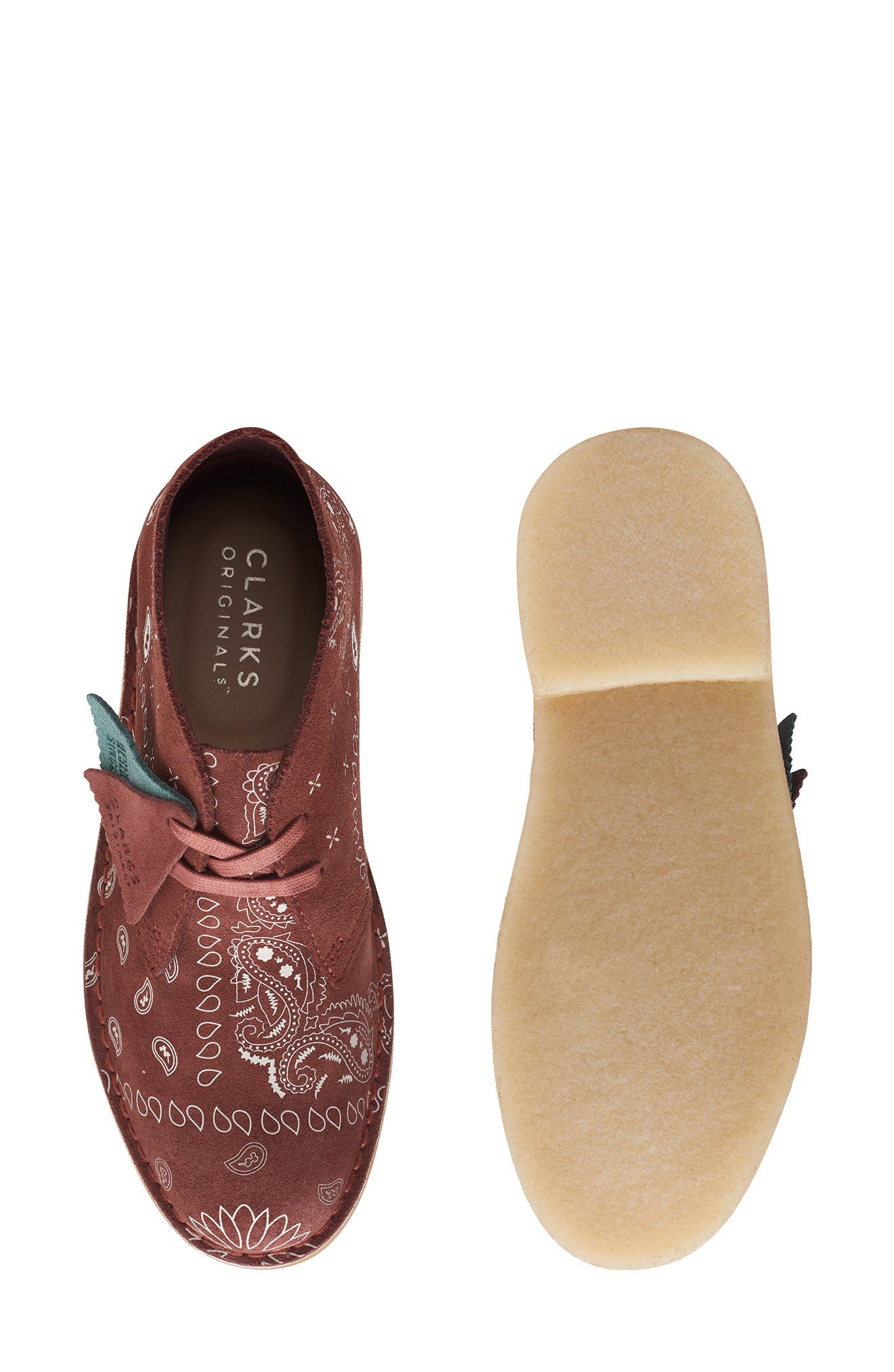 Clarks<sup>®</sup> Originals Bandana Desert Bootie, Alternate, color, 