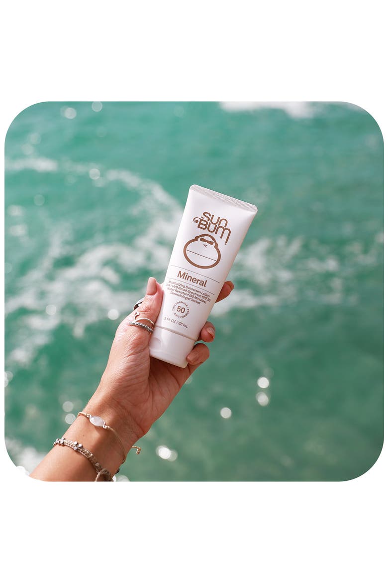 Mineral SPF 50 Sunscreen Lotion - 3 oz., Alternate, color, NO COLOR
