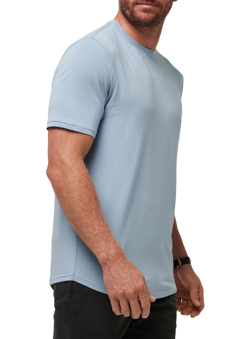 Cloud Crewneck T-Shirt, Alternate, color, DUSTY BLUE