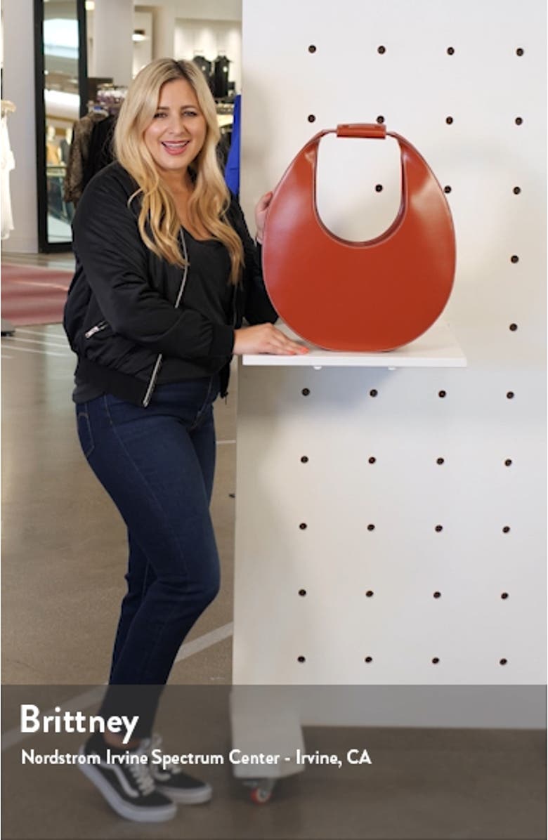 Large Moon Leather Bag, sales video thumbnail