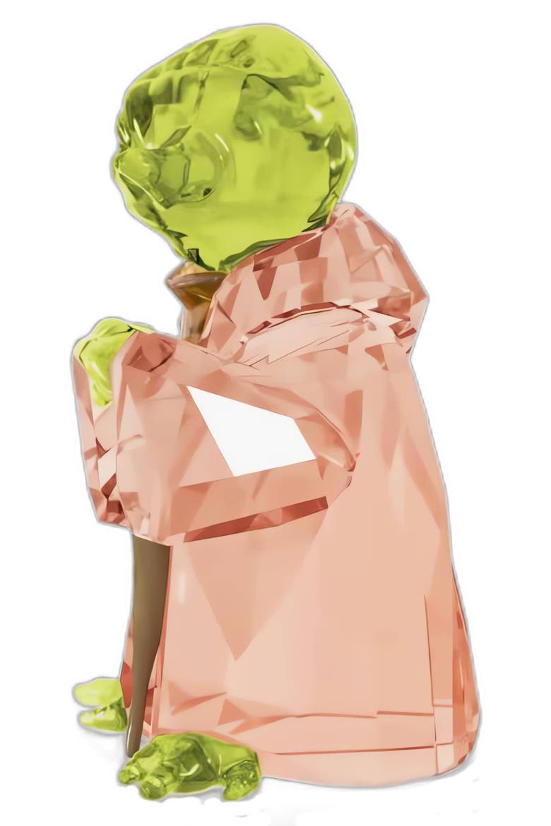 Star Wars Master Yoda Crystal Figurine, Alternate, color, MULTI