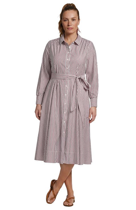 Plus Size Poplin Perfect Shirt Dress
