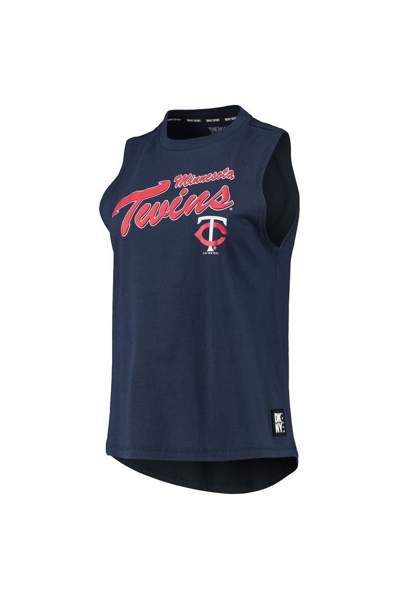 Women's DKNY Sport Navy Minnesota Twins Marcie Tank Top, Alternate, color, Navy