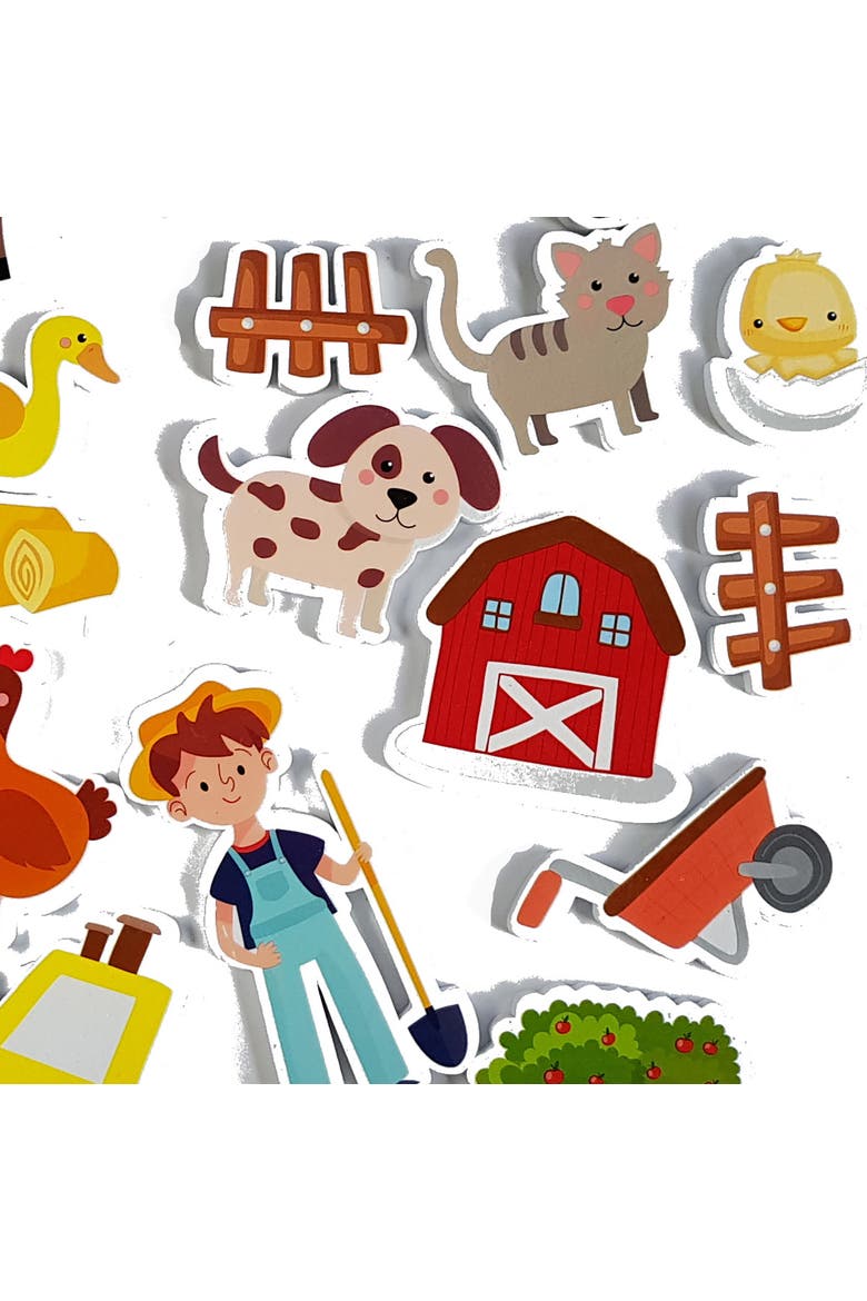 Farm Bath Time Stickers, Age 3+, Alternate, color, Multicolored