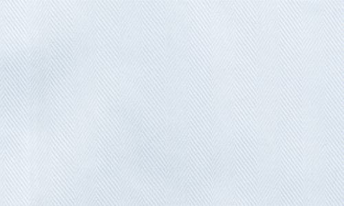 Lorenzo Uomo Trim Fit Light Blue Cotton Herringbone Dress Shirt