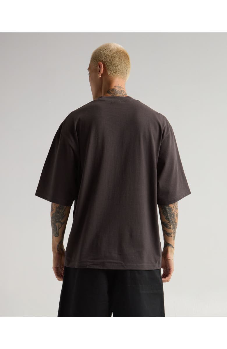 Shaka Wear Heavyweight Oversize Tee, Alternate, color, Off Black
