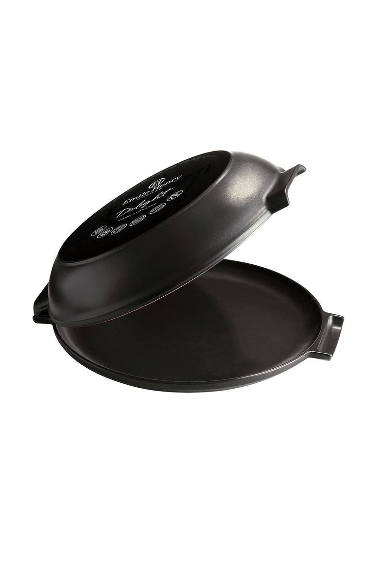 Emile Henry Delight 2.3 Quart Tart Tatin Set, Slate, Alternate, color, Slate