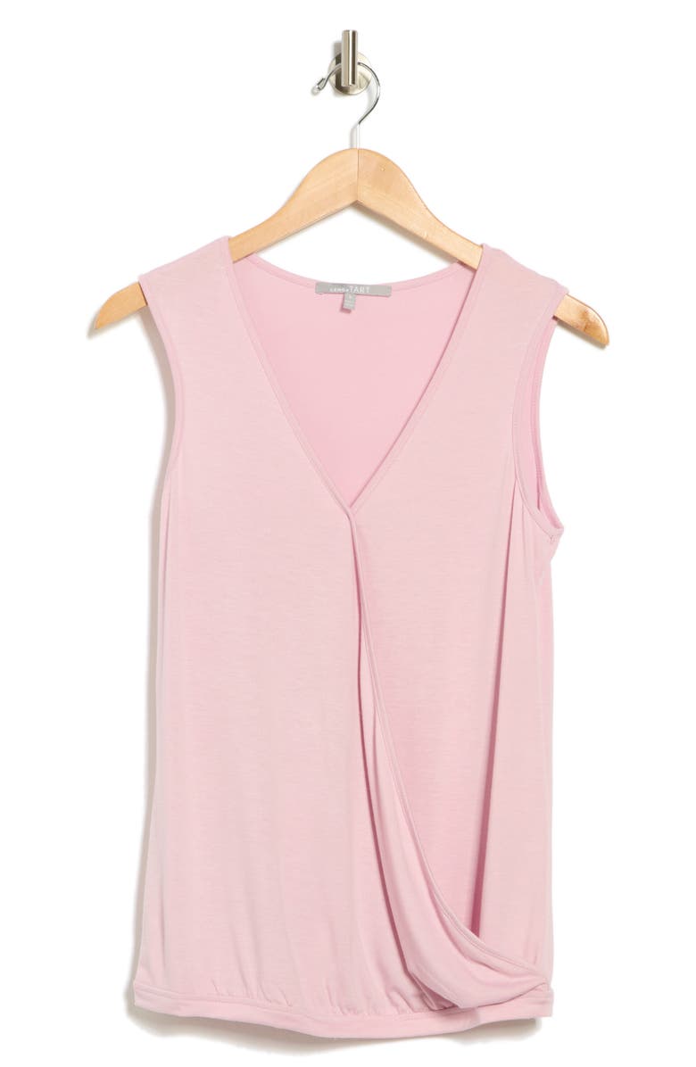 Tart Toby Wrap Front Top, Alternate, color, Fragrant Lilac